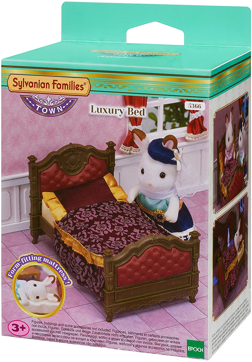 Sylvanian Families 5366 luxe bed, veelkleurig