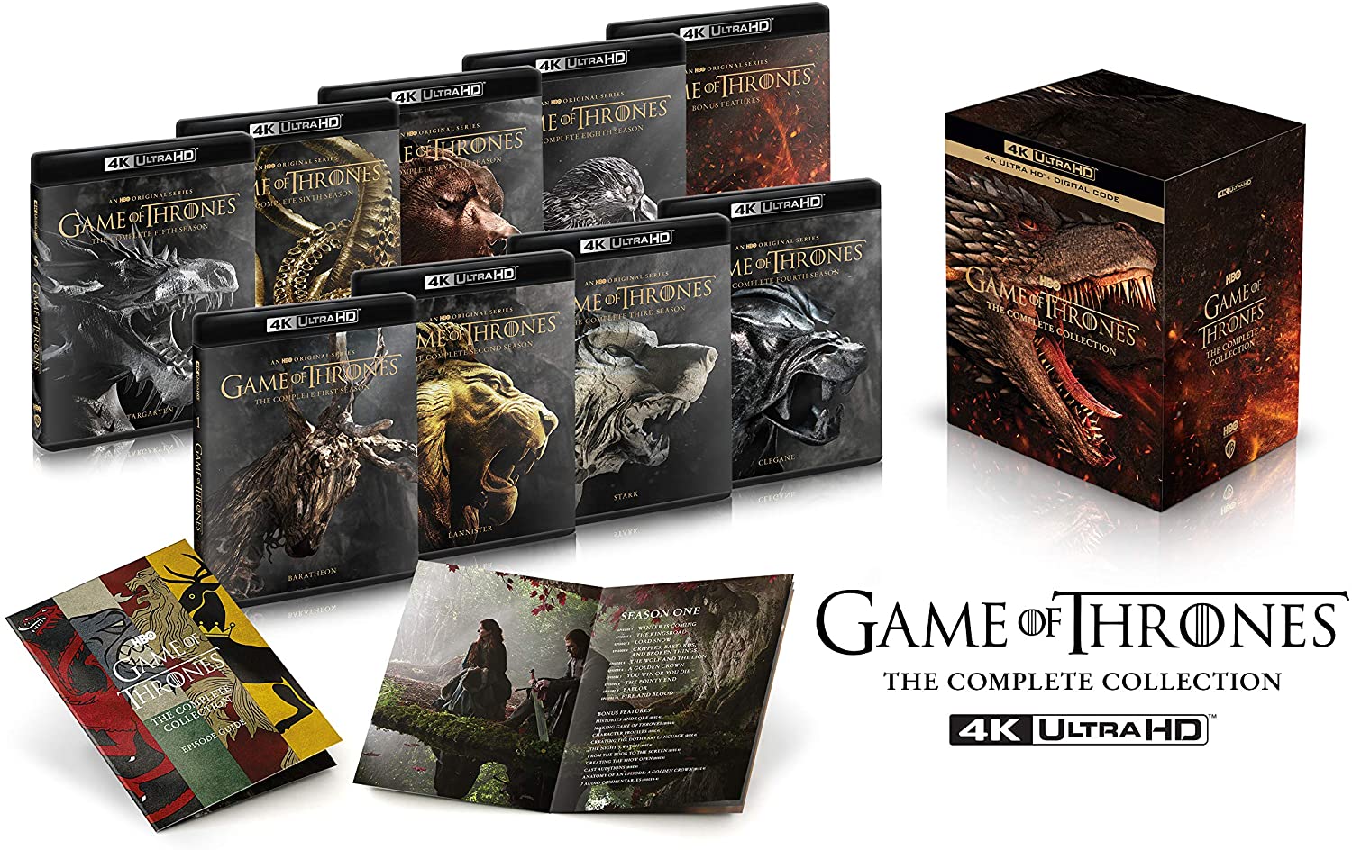 Game of Thrones: The Complete Series (2019) - 4K Ultra HD Blu-ray [Region Free] 2