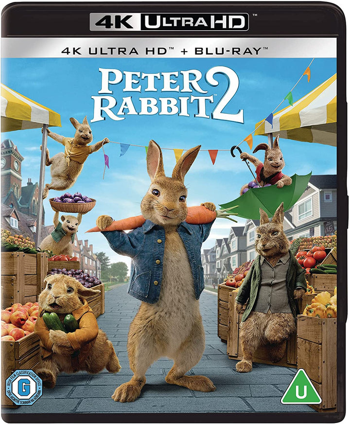 Peter Rabbit 2 (2 DISCS – UHD und BD) [Region Free] – Familie/Komödie [Blu-ray]