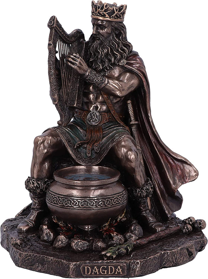 Nemesis Now Bronze Dagda King of Tuatha De Danann, Bronze, 18.5cm