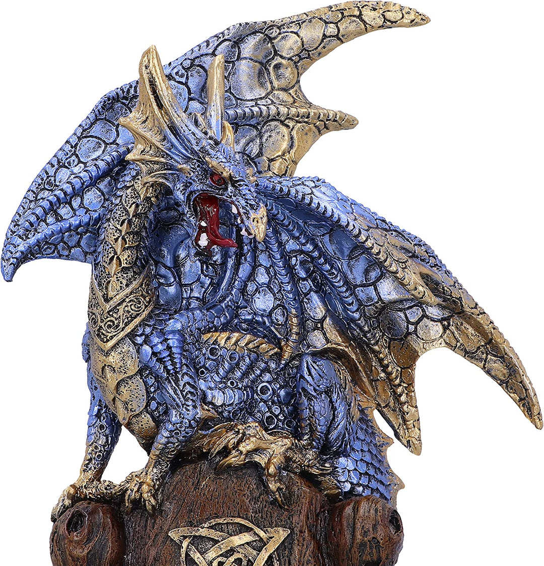 Nemesis Now Sapphire Throne Protector 26cm, Blue
