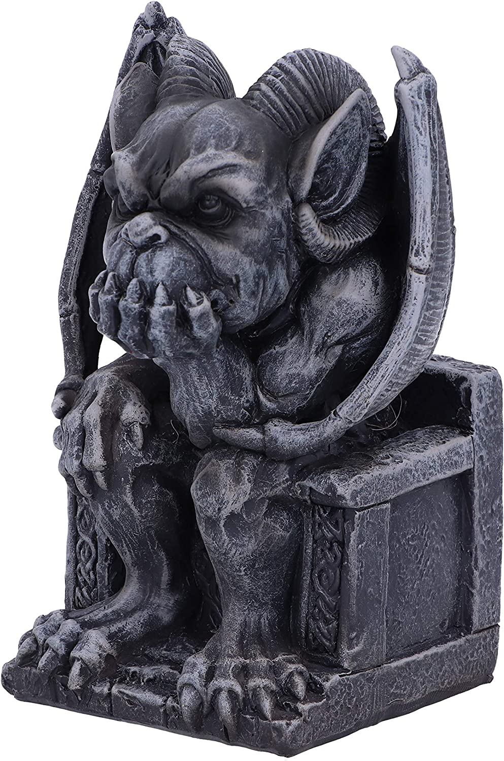 Nemesis Now Edo Dark Black Grotesque Gargoyle Figur, 13,7 cm