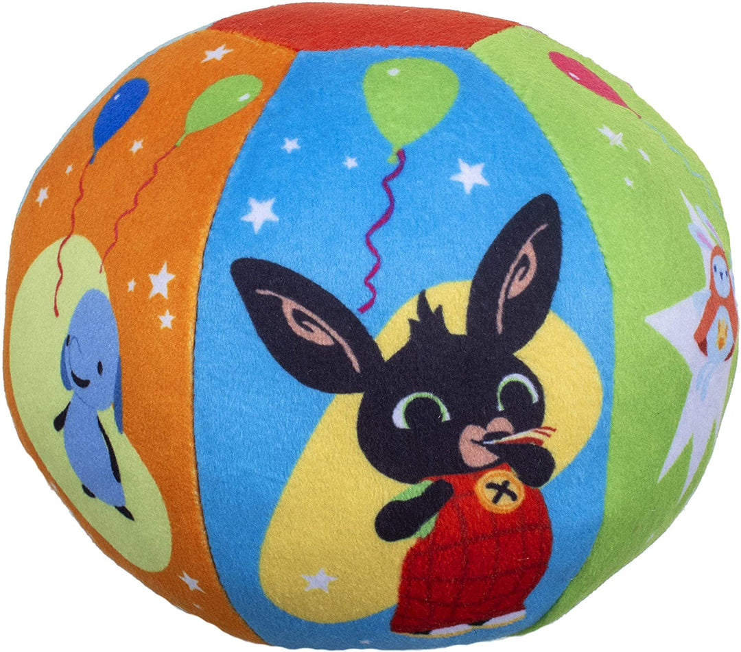 Bing 3536 Fun Sounds Motion Sensor Ball Featuring, Sula, Hoppity, Pando, Flop and Amma