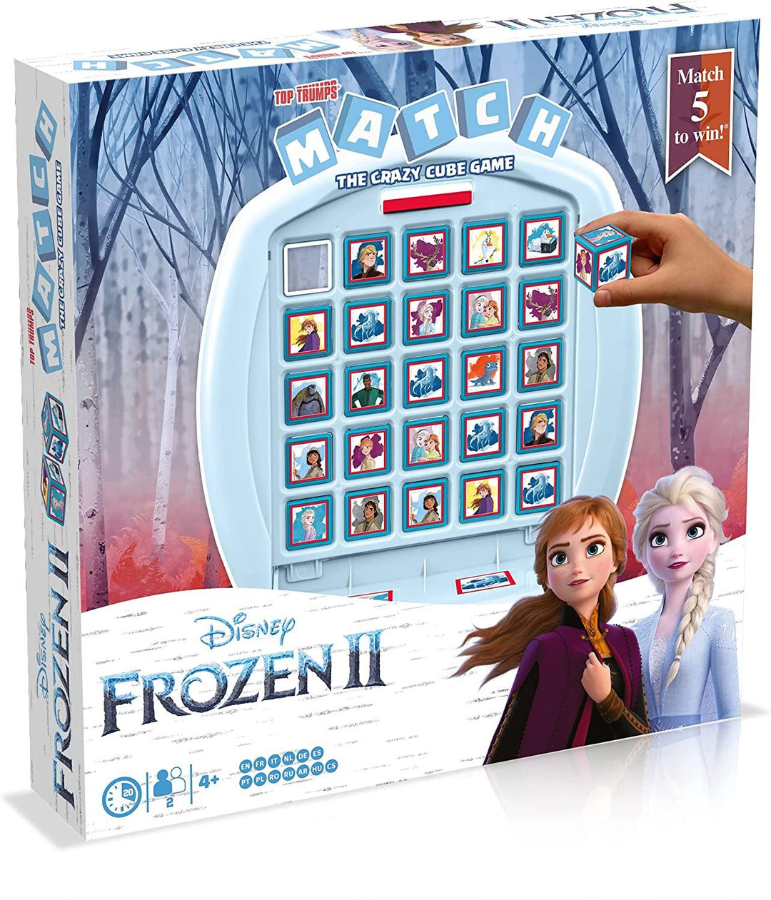 Top Trumps Frozen 2 Match Board Game - Yachew