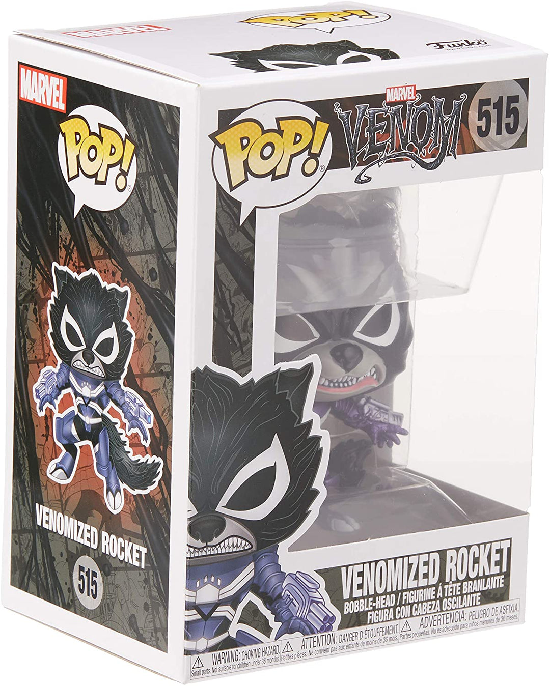 Marvel Venom Venomized Rocket Funko 40707 Pop! Vinilo n. ° 515