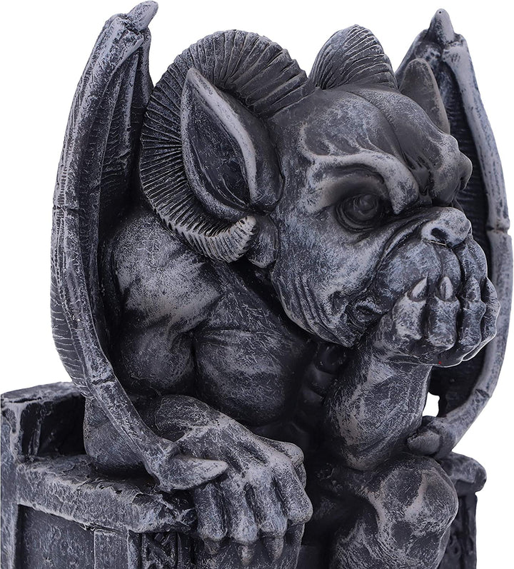 Nemesis Now Edo Dark Black Grotesque Gargoyle Figurine, 13.7cm