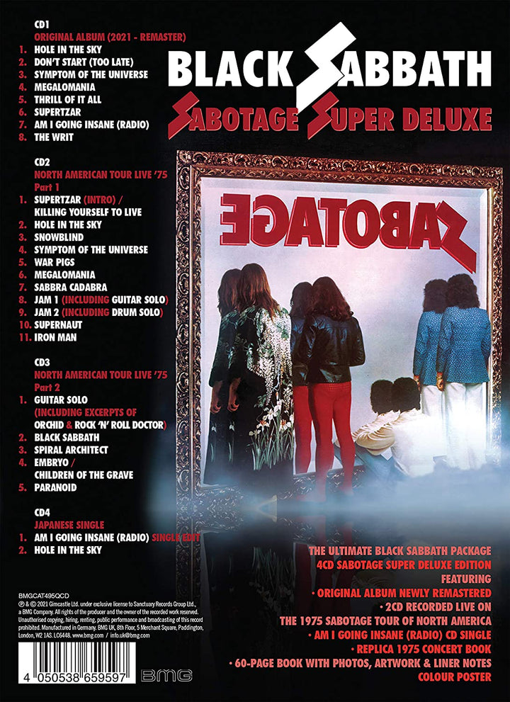 Black Sabbath - Sabotage (Super Deluxe [Audio CD]