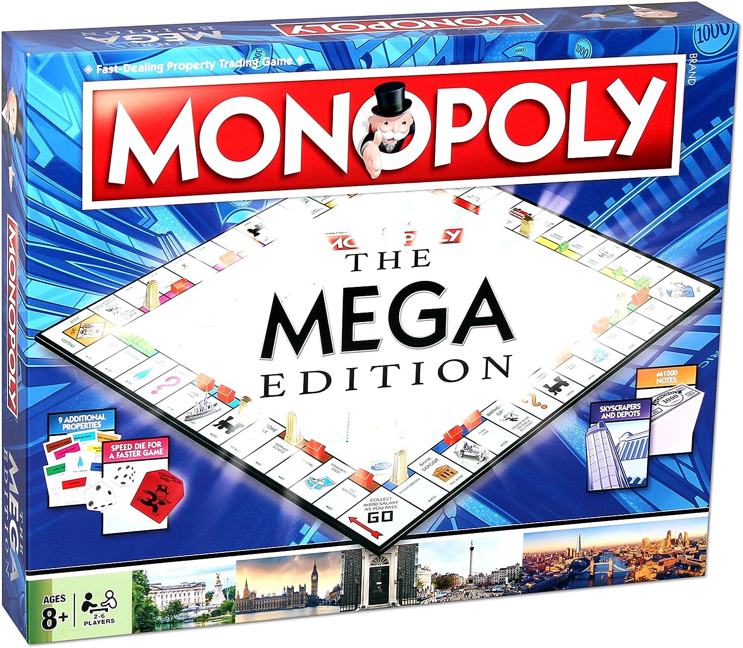 Winning Moves Mega Monopoly Brettspiel