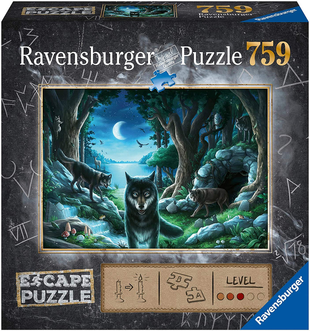 Ravensburger Escape Jigsaw Puzzle 759 Pieces Wolf Stories Adult 16434