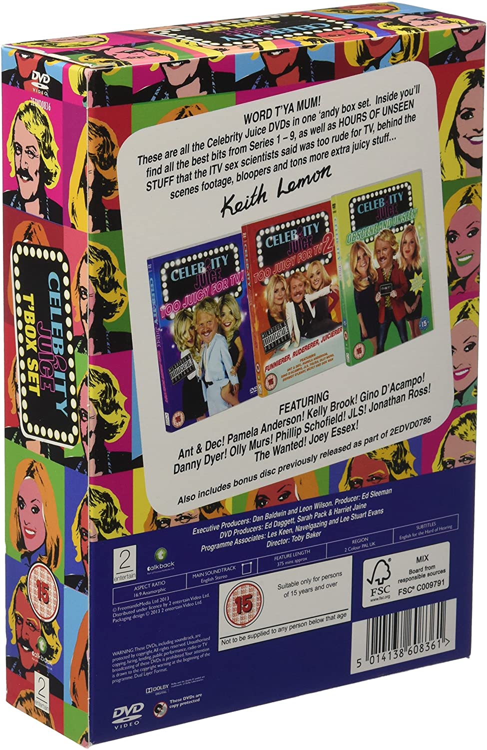Celebrity Juice: T&#39;Box Set [DVD]