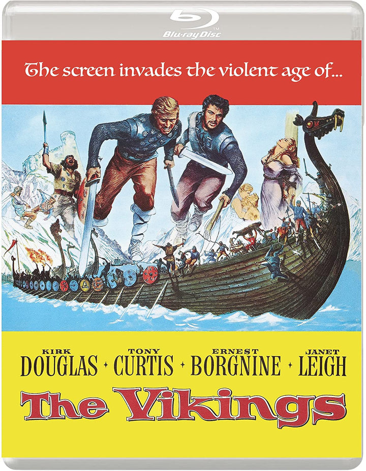 The Vikings (1958) (Eureka Classics) - Drama [BLU-RAY]