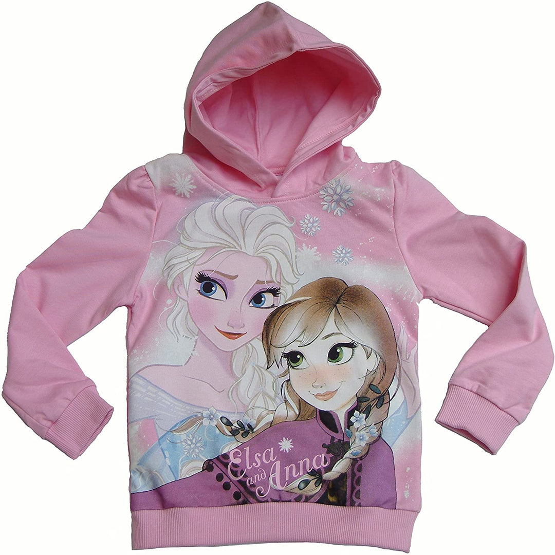 Disney Girls' Sudadera Frozen Sweatshirt, Pink, 8