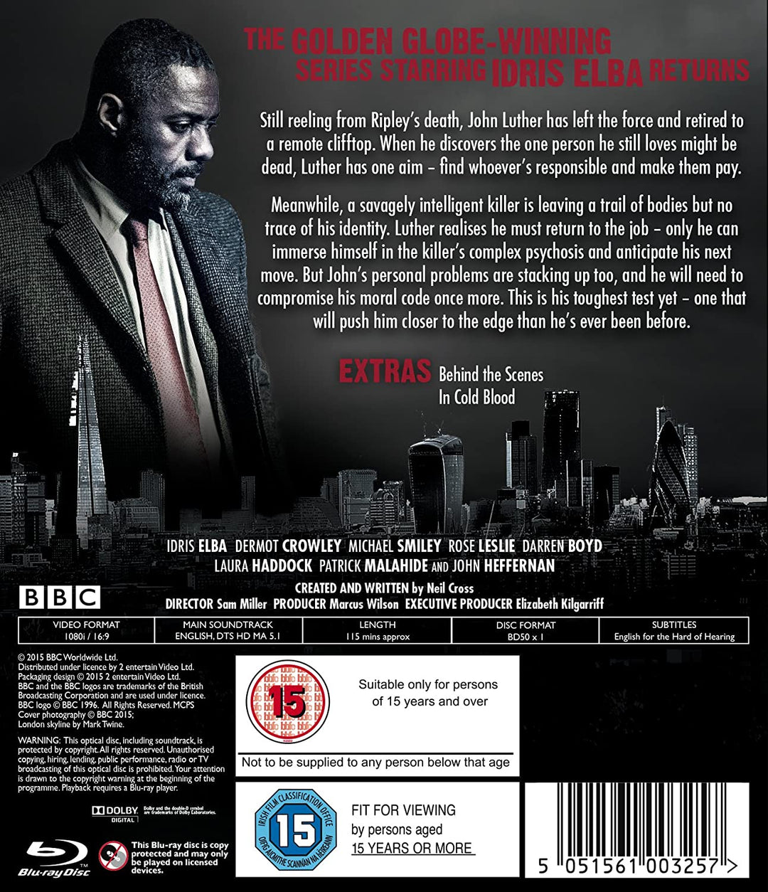 Luther – Serie 4 [2015] – [Blu-ray]