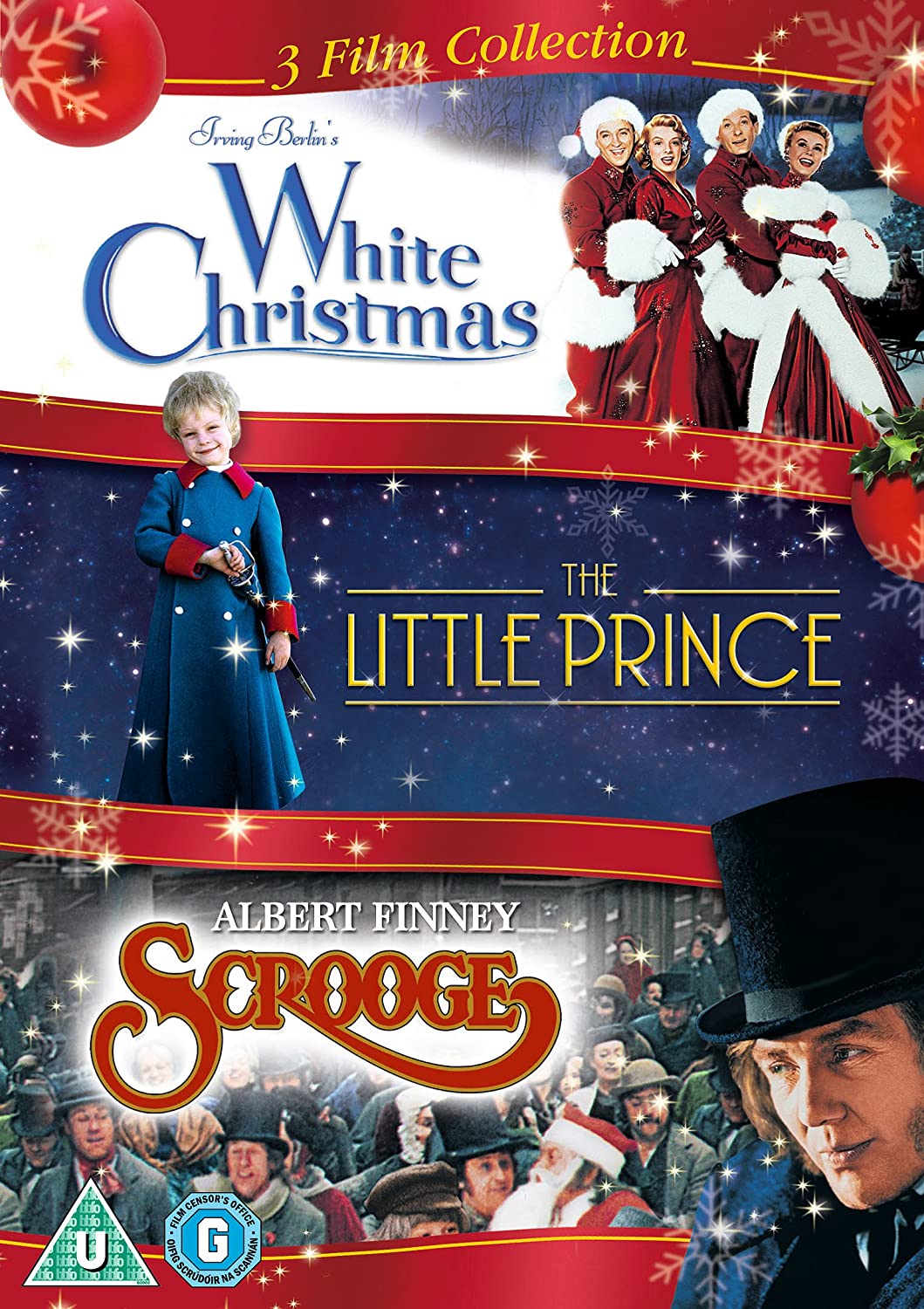 White Christmas / The Little Prince / Scrooge Triple Pack [2017]