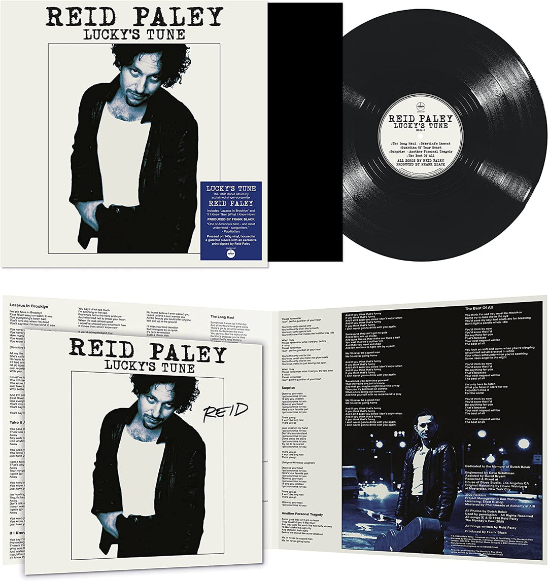 Reid Paley: Lucky's Tune (Signierte Ausgabe) [VINYL]