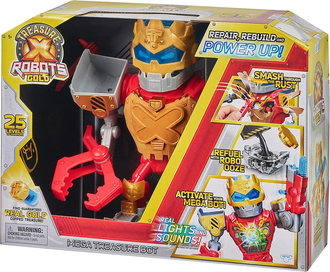 Treasure X Robots Gold – Mega Treasure Bot