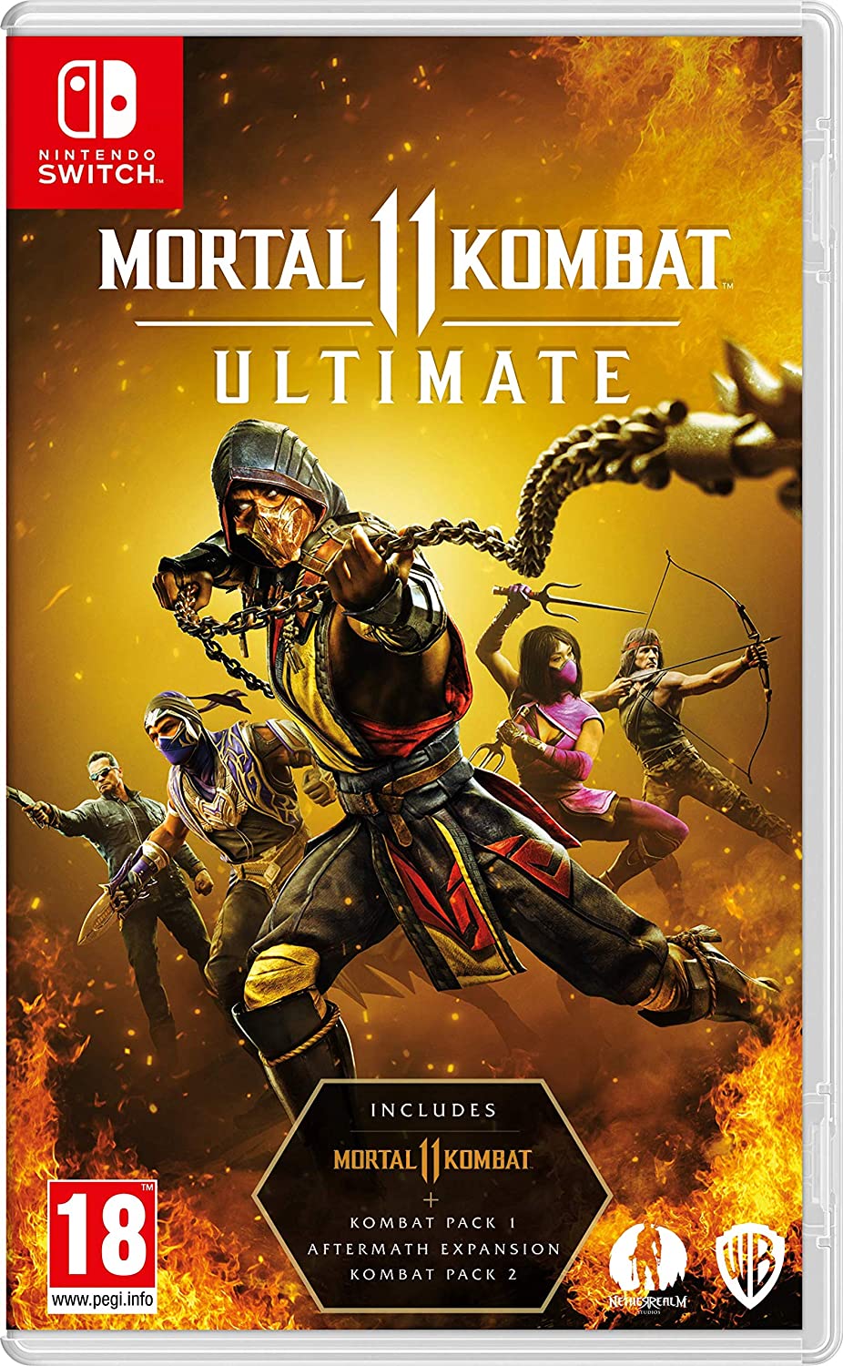 Mortal Kombat 11 Ultimate (Código de Nintendo Switch en la caja)