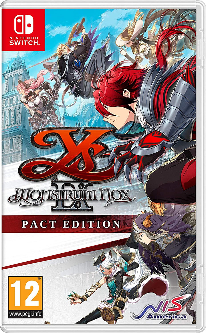 Ys Ix: Monstrum Nox Pact Edition - Nintendo Switch