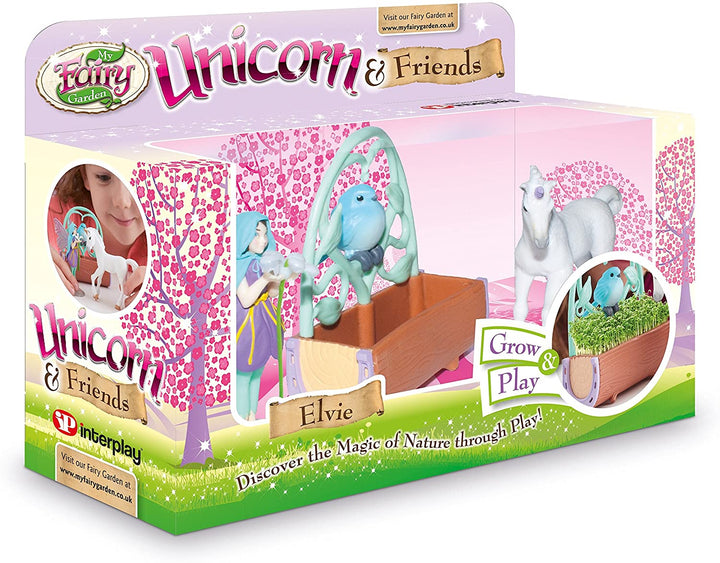 My Fairy Garden FG303 Playset con unicorno e amici
