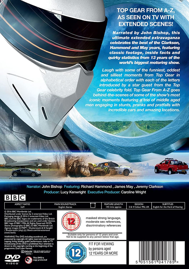Top Gear A - Z De ultieme uitgebreide editie [DVD] [2016]