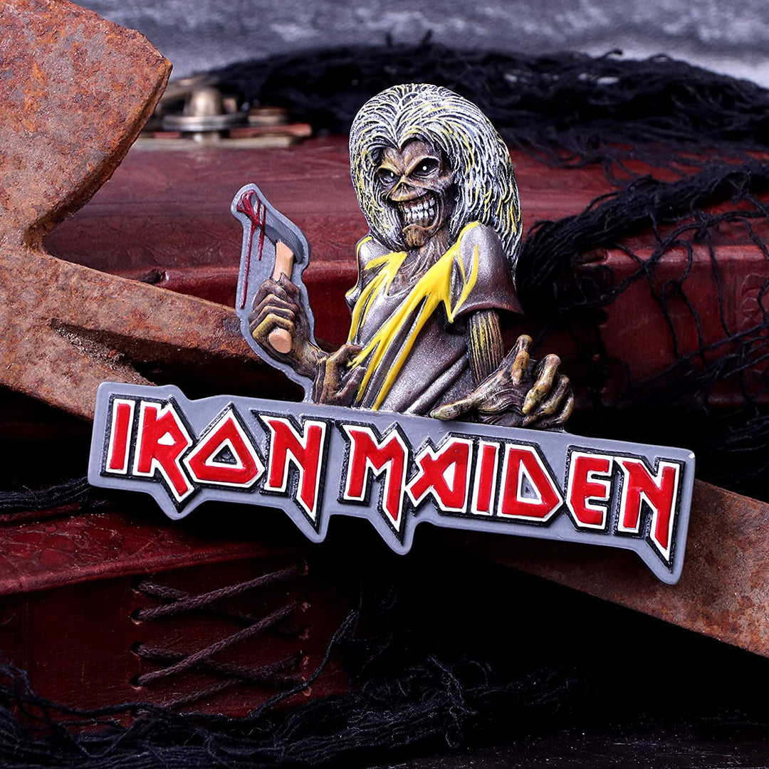 Nemesis Now offiziell lizenzierter Iron Maiden The Killers Eddie Kühlschrankmagnet, Rot, 10 cm