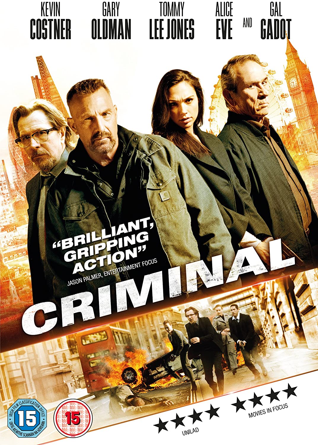 Criminal (2016) – Action-Thriller [DVD] 1