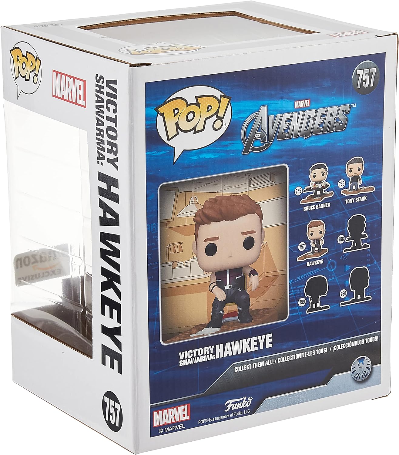 Funko Pop! Marvel - Hawkeye Shawarma Vinyl Figure (Amazon Exclusive) 54900 2