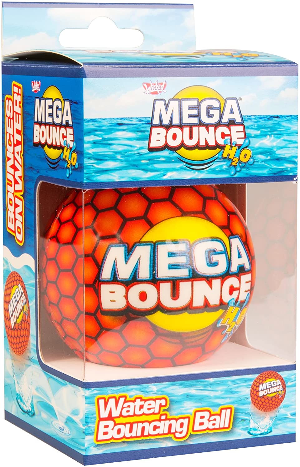 Mega Bounce H20 wasserspringender Spielball