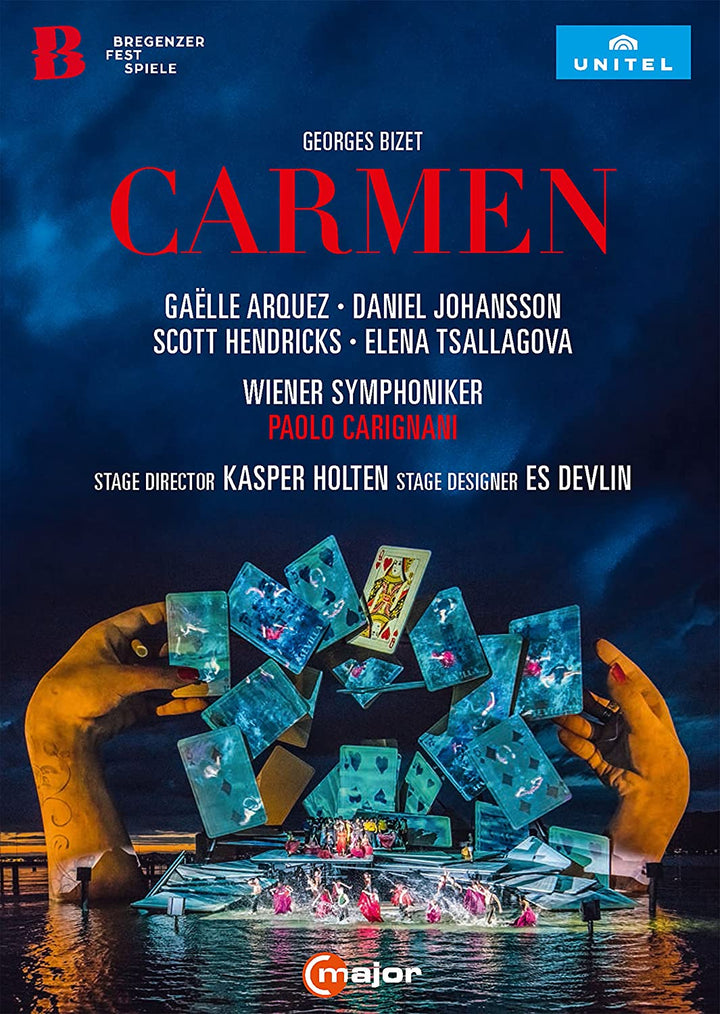 Georges Bizet: Carmen [Gaëlle Arquez; Daniel Johansson; Wiener Symphoniker; Paolo Carignani] [C Major Entertainment: 742208] [DVD] [2017] [DVD]