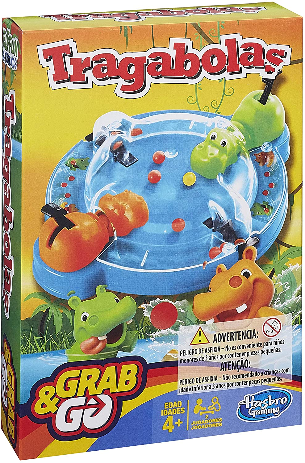 Hasbro Gaming Hungry Hungry Hippos. mehrfarbig