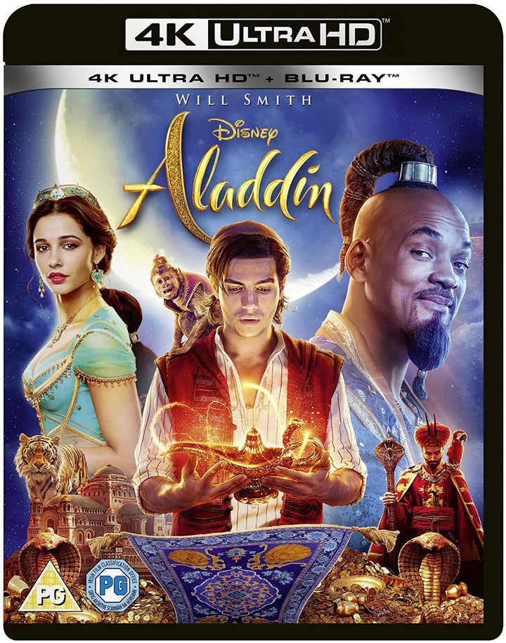Aladdin (2019) - 4K Ultra HD + Blu-ray [Region Free] (Blu-ray)
