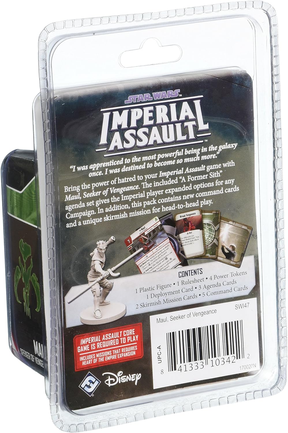 Fantasy Flight Games | Imperial Assault: Villain Pack: Maul | Board Game