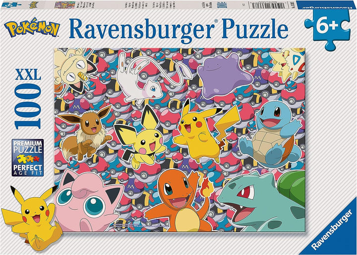 Ravensburger Pokémon-Puzzles für Kinder ab 6 Jahren – XXL 100 Teile – S