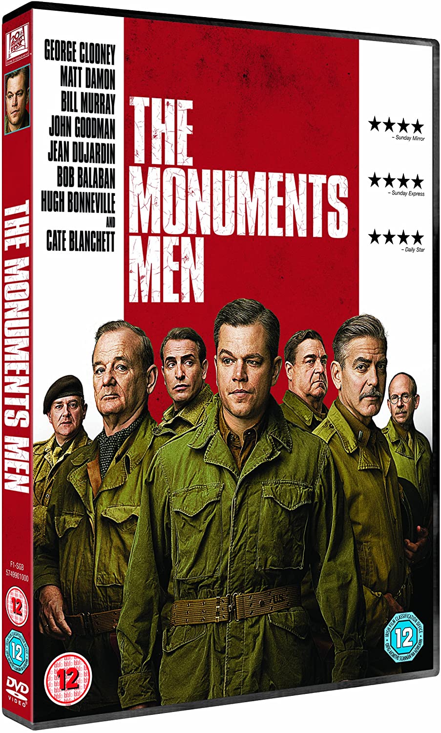 The Monuments Men [DVD]