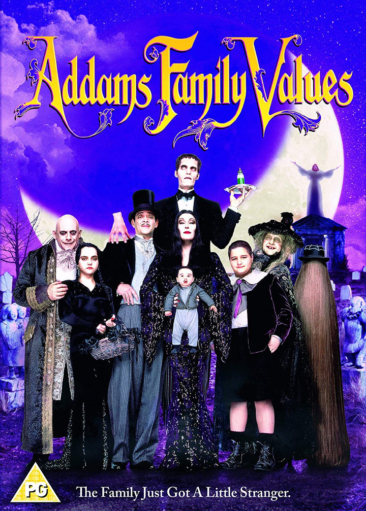 Addams Family Values ​​[1993] – Dunkle Komödie/Fantasy [DVD]