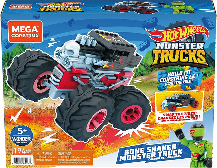 Monster Truck scuotiossa Mega Construx Hot Wheels