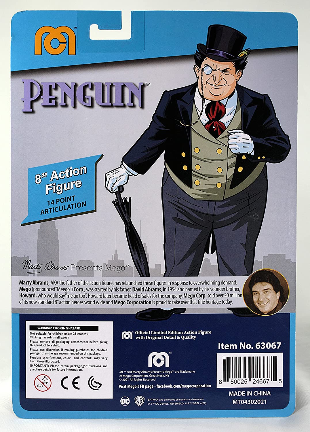 Mego – DC Comics Penguin 8 Actionfigur
