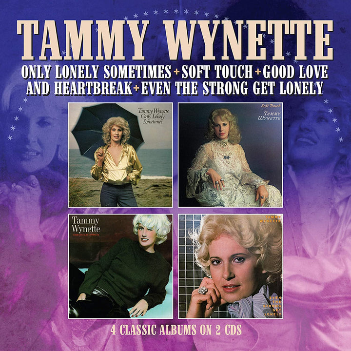 Tammy Wynette – Only Lonely Manchmal / Soft Touch / Good Love And Heartbreak / Even The Strong Get Lonely [Audio-CD]