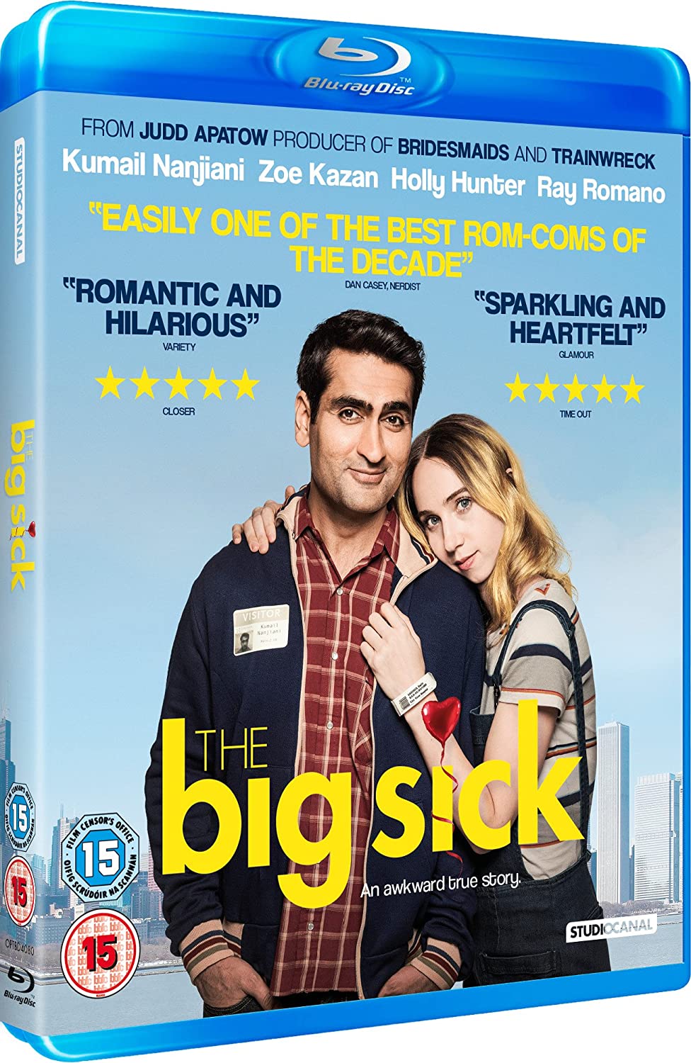 The Big Sick [2017] - Romance/Drama [Blu-ray]