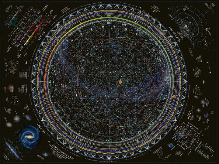 Ravensburger Karte des Universums, 1500-teiliges Puzzle für Erwachsene und Kinder