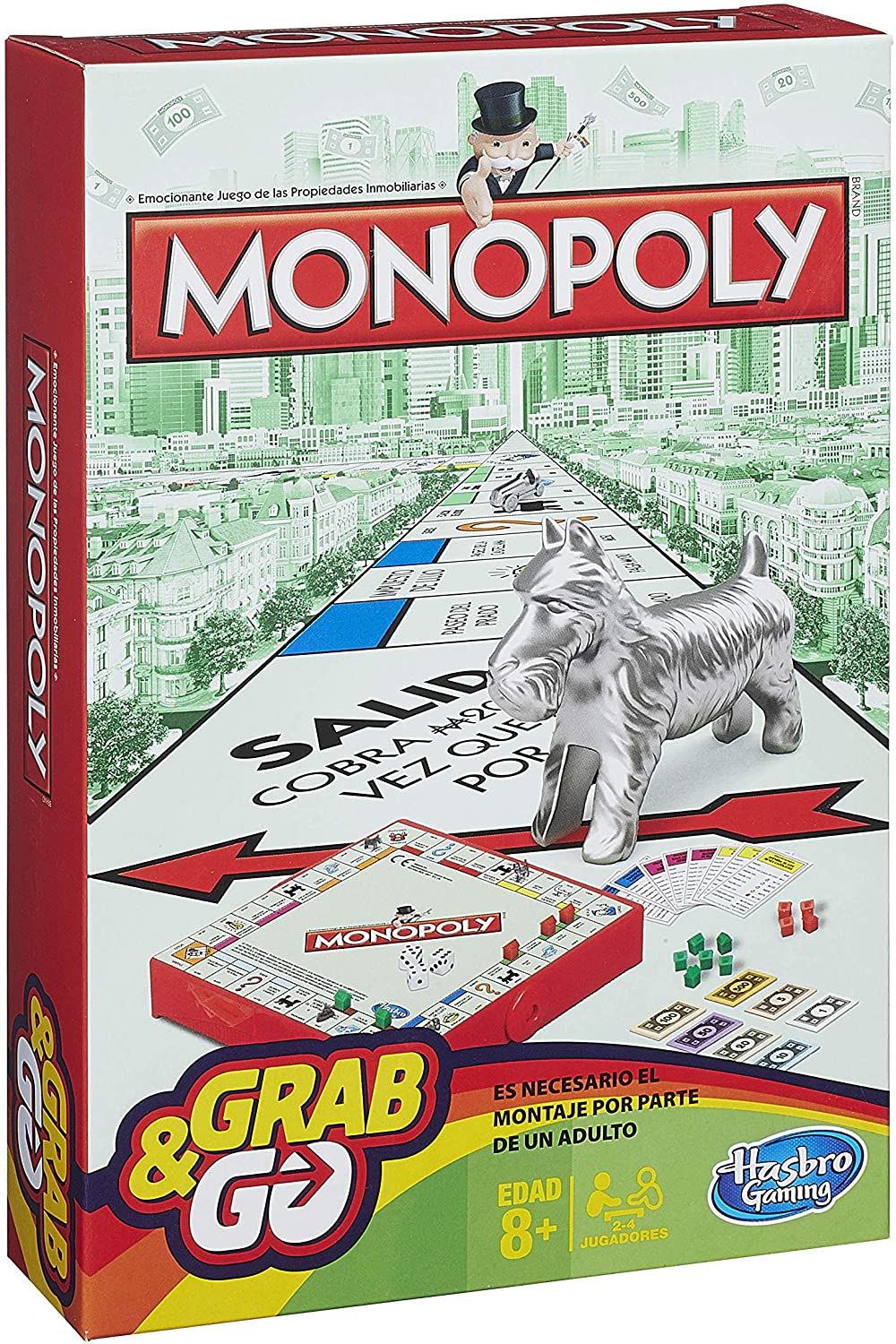 Hasbro Monopoly Travel Parent Versione spagnola