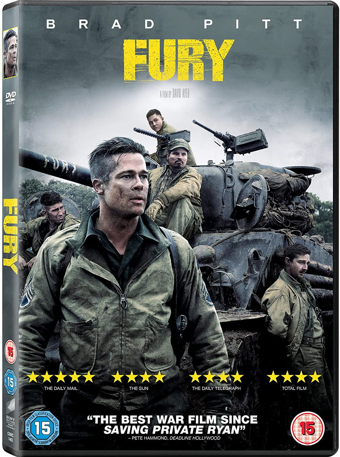 Fury - War/Action [DVD]