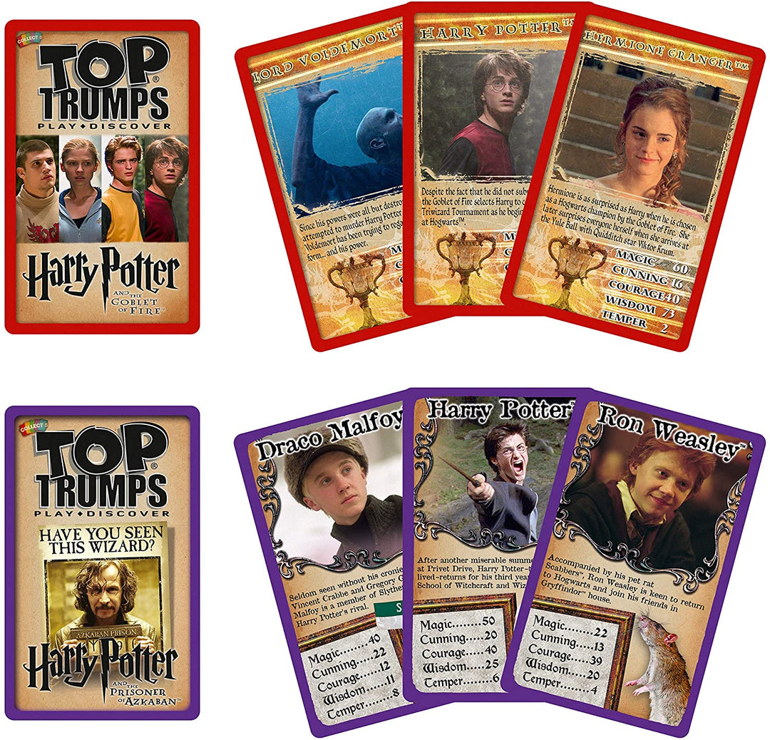 Top Trumps Harry Potter Grifondoro Top Trumps Gioco di carte in latta da collezione