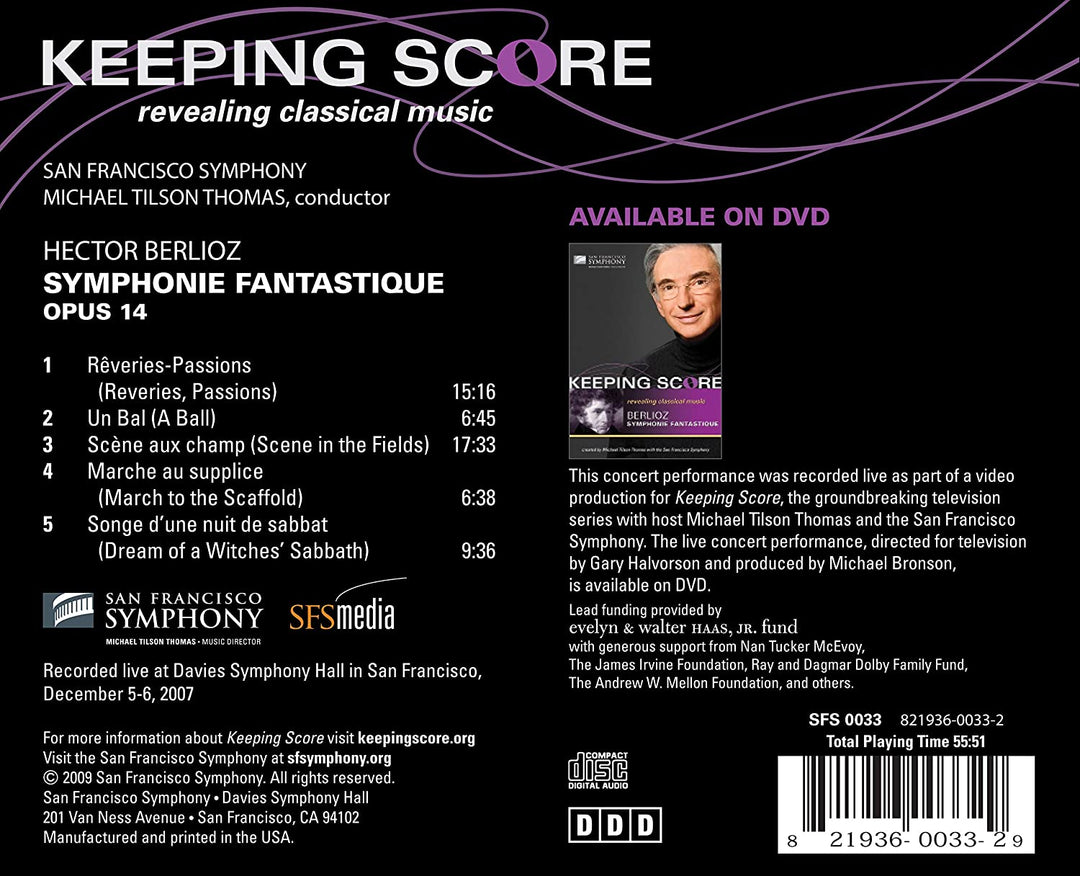 Berlioz: Symphonie Fantastique [Audio-CD]