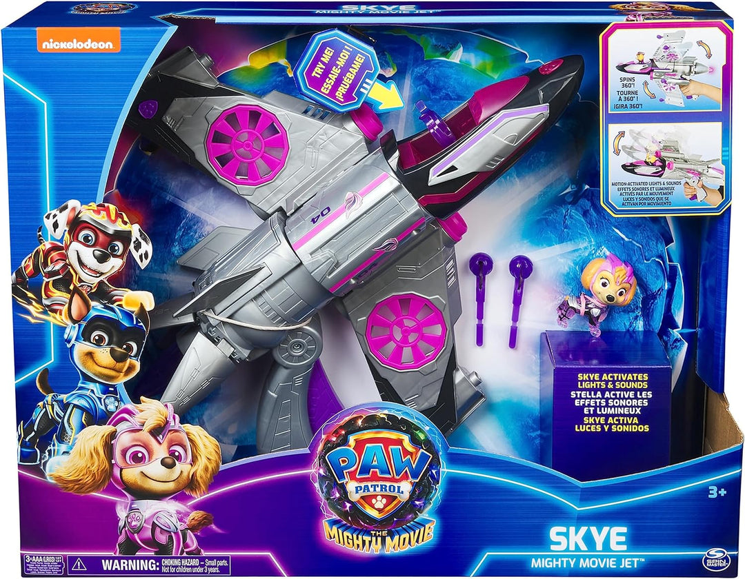PAW Patrol: The Mighty Movie Skye's Deluxe Mighty Movie Jet Toy