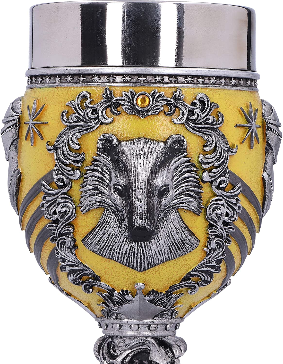 Nemesis Now – Harry Potter Hufflepuff Sammelkelch aus Kunstharz, Präsentationsbecher 4