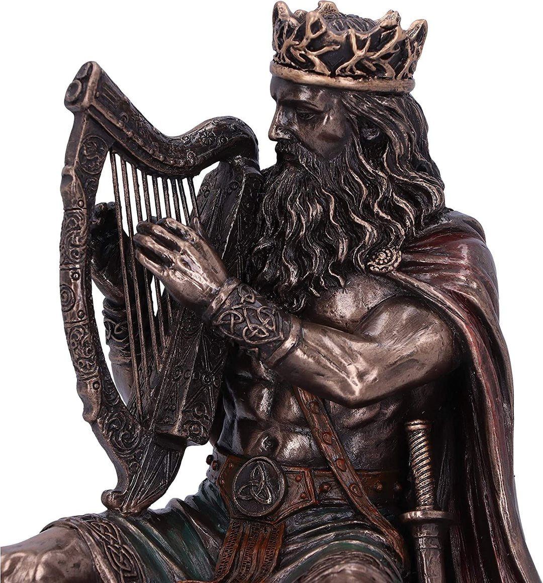 Nemesis Now Bronze Dagda King of Tuatha De Danann, Bronze, 18.5cm