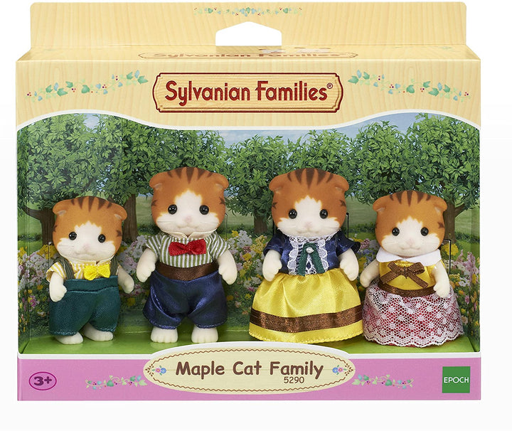 Sylvanian Families - Familia de gatos Maple