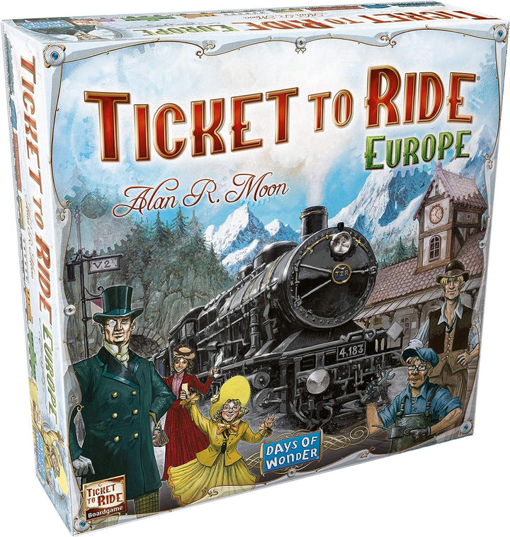 Tage des Wunders | Ticket to Ride Europa Brettspiel | Ab 8 Jahren | Für 2 bis 5 Spieler | Durchschnittliche Spielzeit 30–60 Minuten