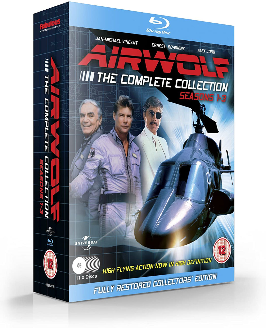 Airwolf - The Complete Collection: Seasons 1-3 Set - Action fiction [Blu-Ray]